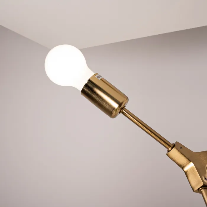 Люстра на штанге LATE D55 Gold от ImperiumLoft