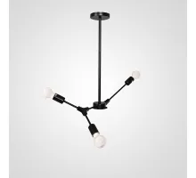 Люстра на штанге LATE D55 Black