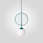 Подвесной светильник LEAF B Green от ImperiumLoft