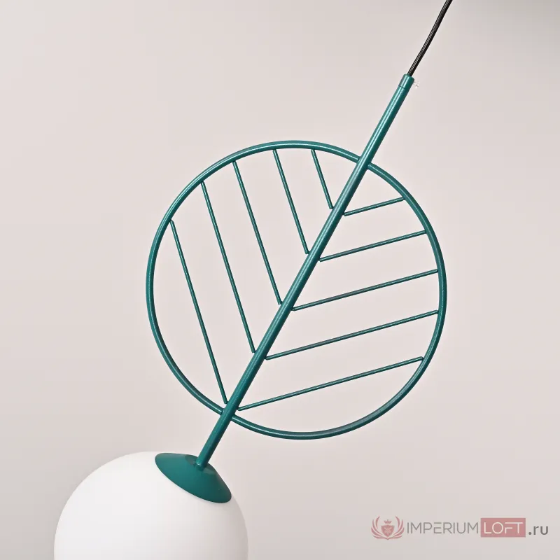Подвесной светильник LEAF B Green от ImperiumLoft