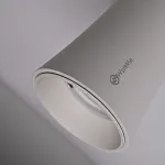 Потолочный светильник Zyppa White H15 от ImperiumLoft синего цвета с круглым деревянным элементом