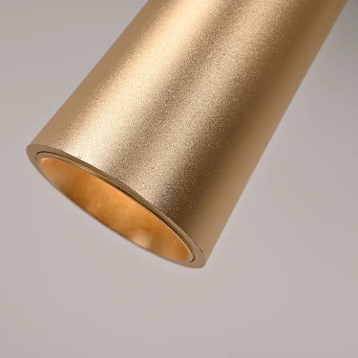 Потолочный светодтодный светильник Zylo Gold H34 от ImperiumLoft