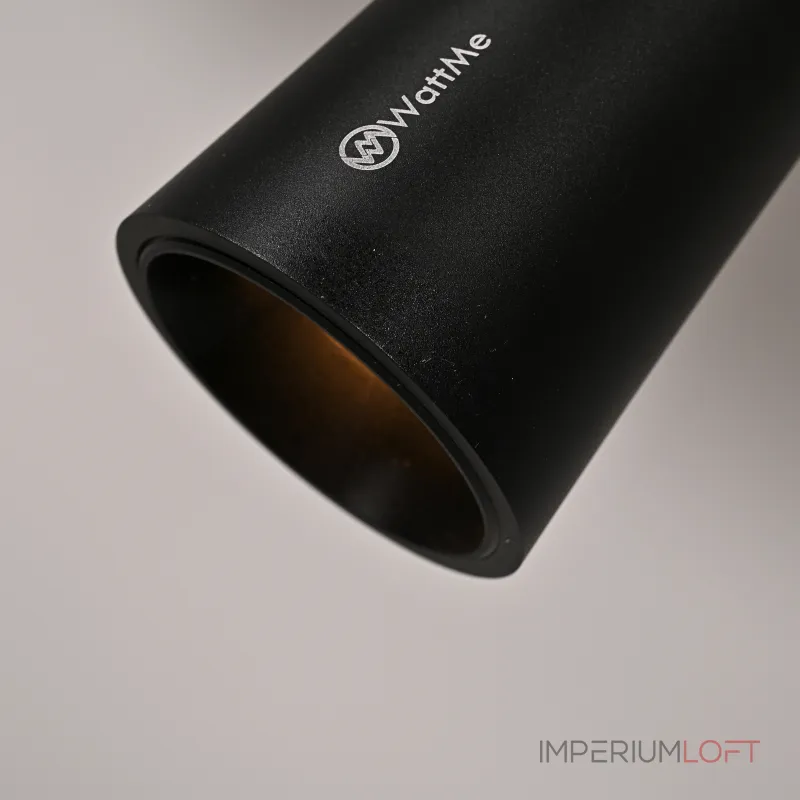 Потолочный светодтодный светильник Zylo Black H34 от ImperiumLoft