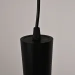 Потолочный светодтодный светильник Zylo Black H34 от ImperiumLoft