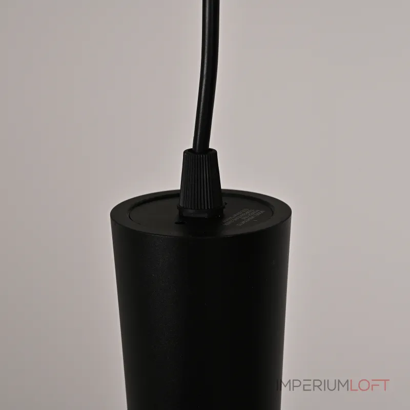 Потолочный светодтодный светильник Zylo Black H34 от ImperiumLoft