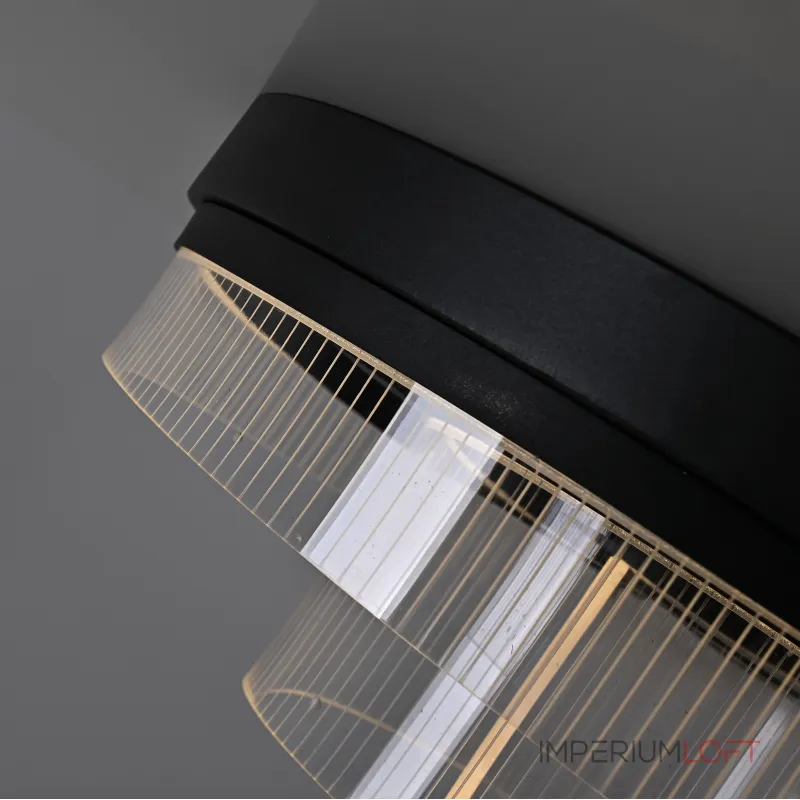 Потолочная люстра Riven Black D50 от ImperiumLoft