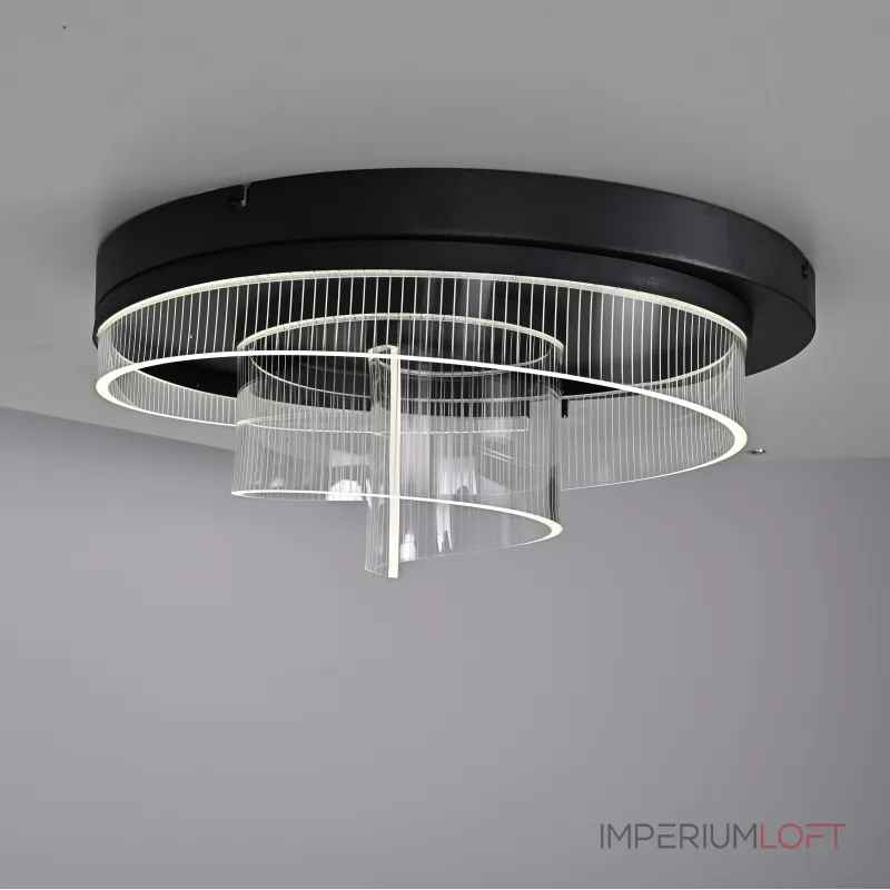 Потолочная люстра Riven Black D50 от ImperiumLoft
