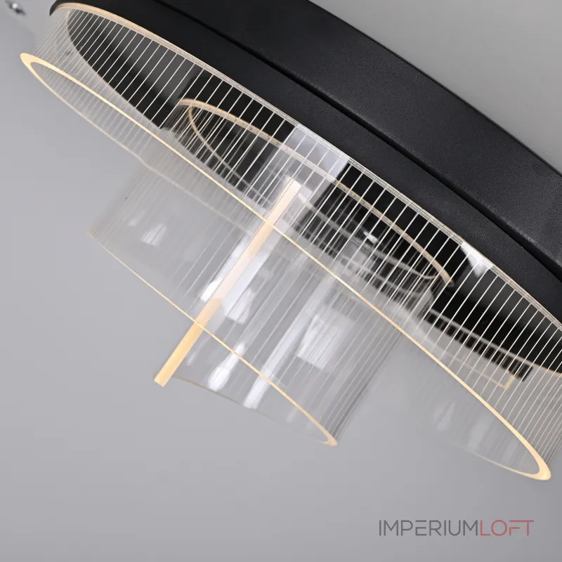 Потолочная люстра Riven Black D50 от ImperiumLoft