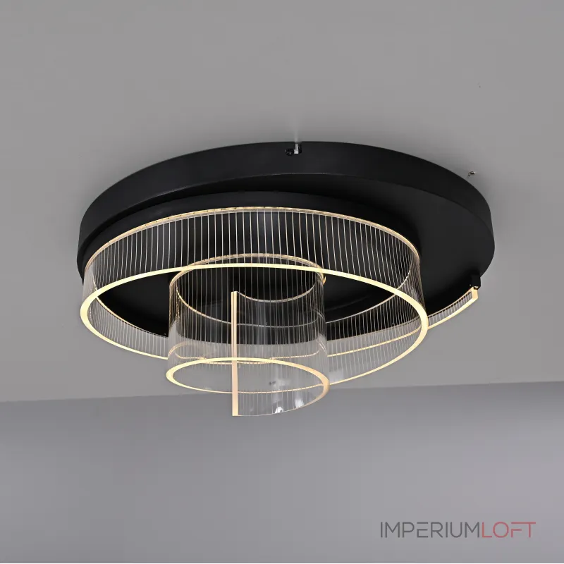 Потолочная люстра Riven Black D50 от ImperiumLoft