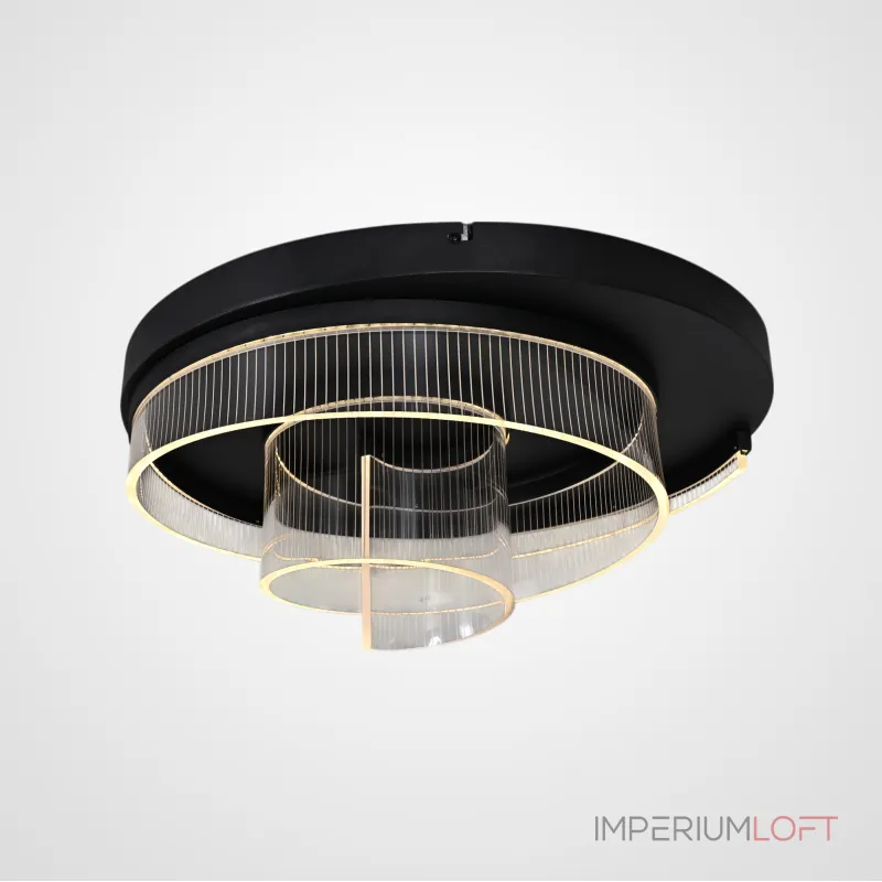 Потолочная люстра Riven Black D50 от ImperiumLoft
