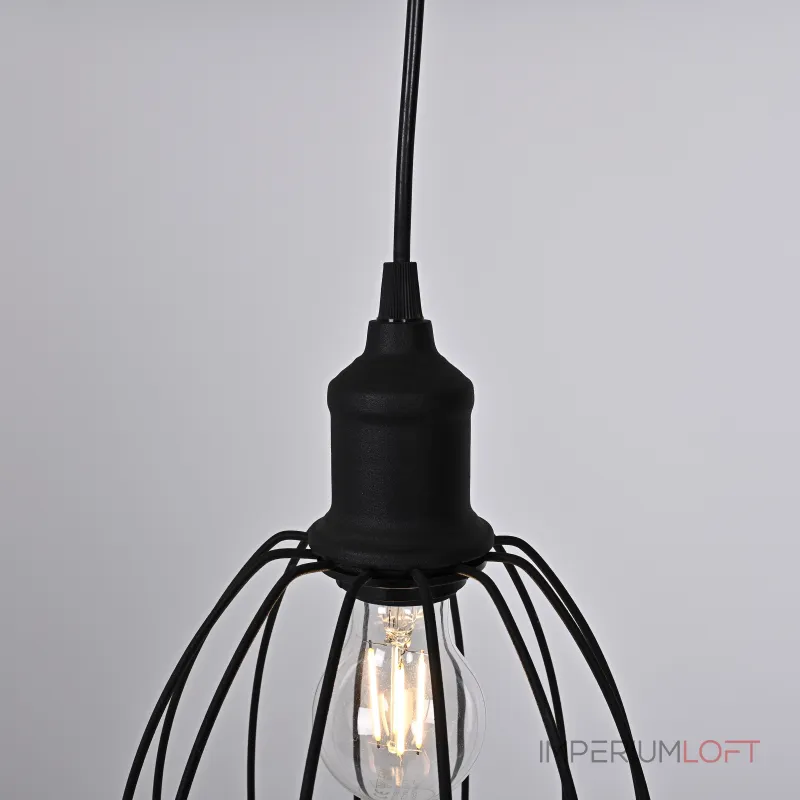 Подвесной светодтодный светильник Velis Black D19 от ImperiumLoft