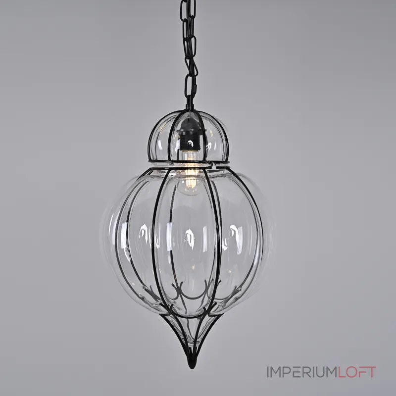 Подвесной светодтодный светильник Cove Black D28 от ImperiumLoft