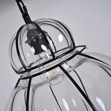 Подвесной светодтодный светильник Cove Black D28 от ImperiumLoft