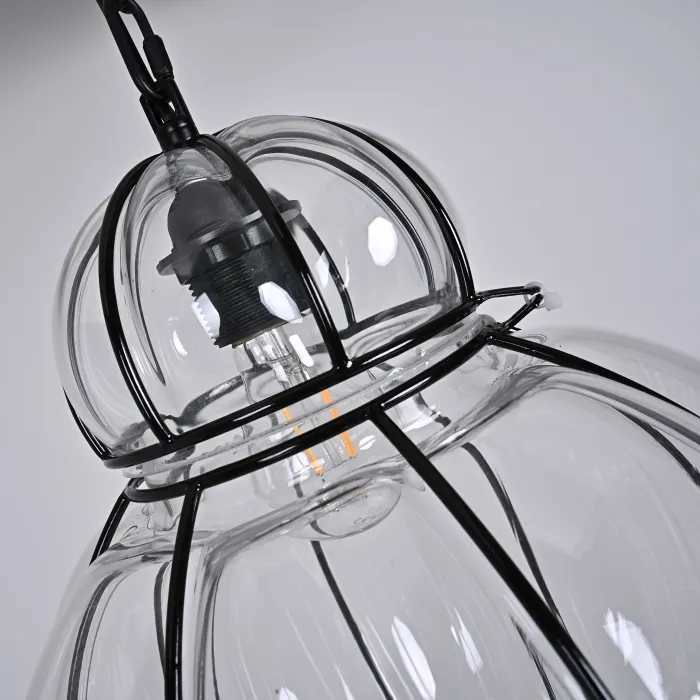 Подвесной светодтодный светильник Cove Black D28 от ImperiumLoft