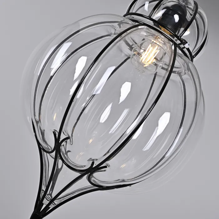 Подвесной светодтодный светильник Cove Black D28 от ImperiumLoft