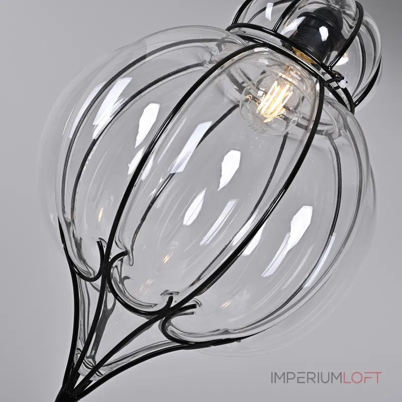 Подвесной светодтодный светильник Cove Black D28 от ImperiumLoft