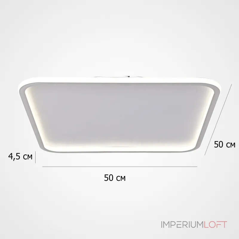 Потолочный светильник Imperio Quadro L50 3000, 4000, 6000K от ImperiumLoft Потолочный светильник Imperio Quadro L50 3000, 4000, 6000K от ImperiumLoft
