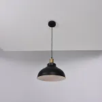 Подвесной светодтодный светильник Kovra Black D29 от ImperiumLoft