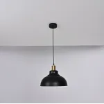 Подвесной светодтодный светильник Kovra Black D29 от ImperiumLoft