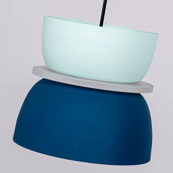 Подвесной светильник ILO D22 blue/mint от ImperiumLoft