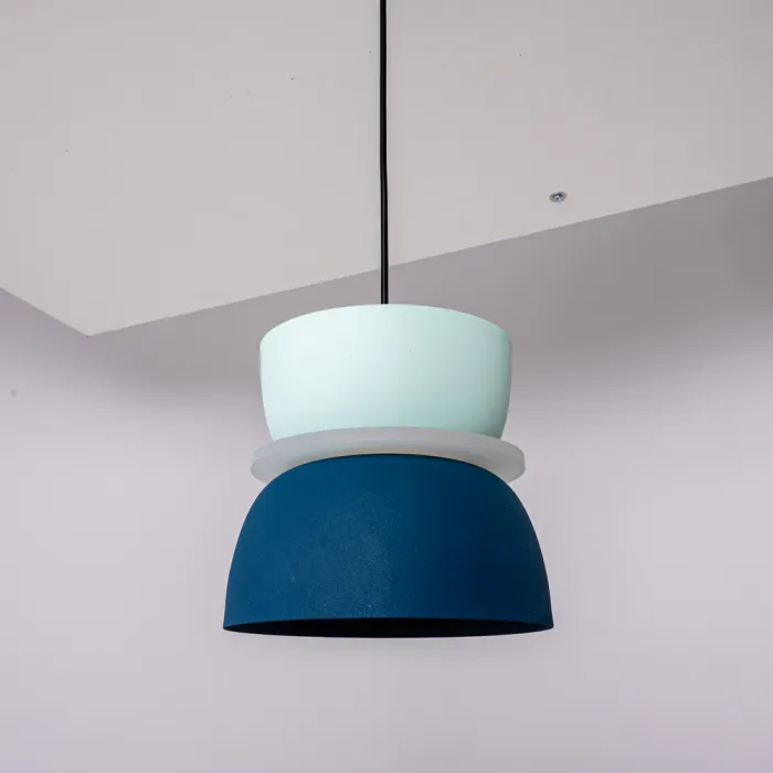 Подвесной светильник ILO D22 blue/mint от ImperiumLoft