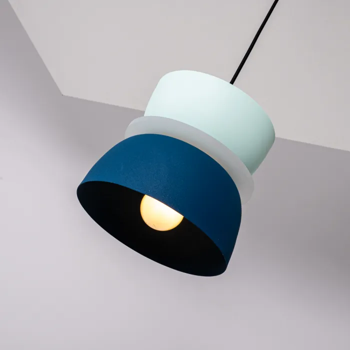 Подвесной светильник ILO D22 blue/mint от ImperiumLoft