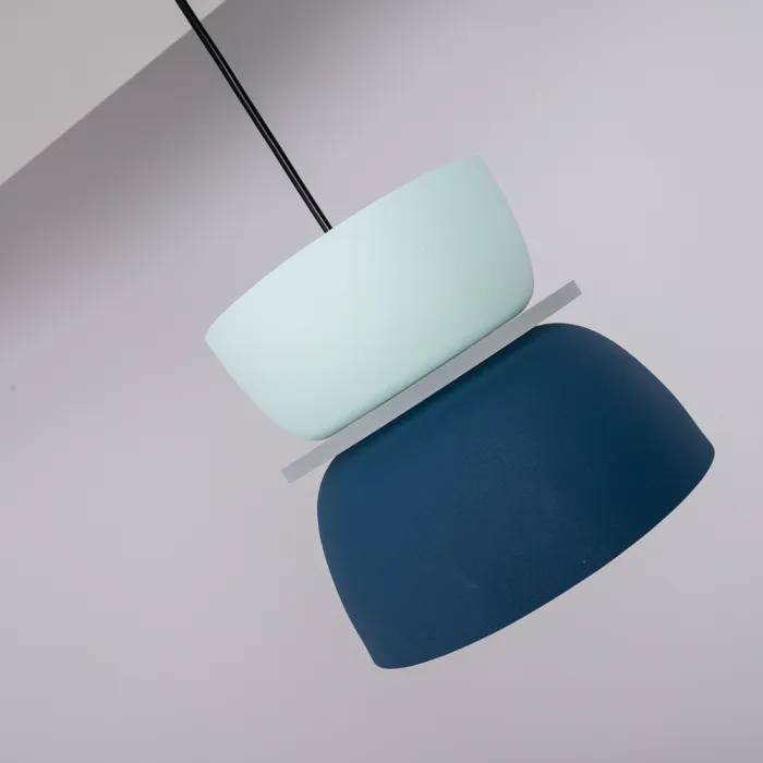Подвесной светильник ILO D22 blue/mint от ImperiumLoft