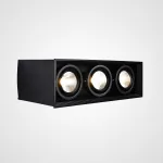 Встраиваемый светодиодный светильник LUMO L3 Black 4000 от ImperiumLoft