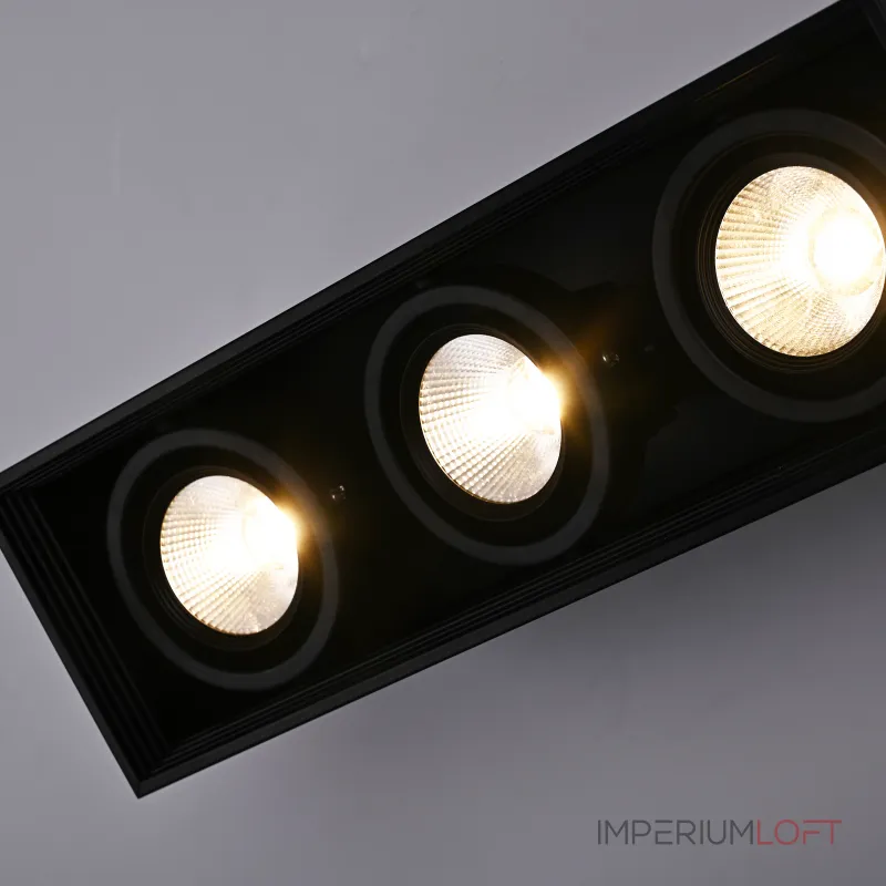 Встраиваемый светодиодный светильник LUMO L3 Black 4000