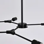 Люстра на штанге LATE D86 Black