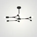 Люстра на штанге LATE D86 Black