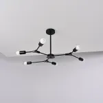 Люстра на штанге LATE D86 Black