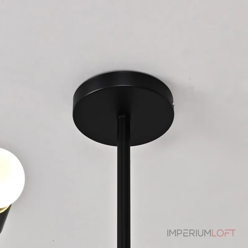 Люстра на штанге LATE D86 Black