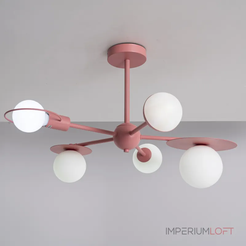 Потолочная люстра HENDY Pink