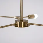 Люстра на штанге LATE D103 Gold