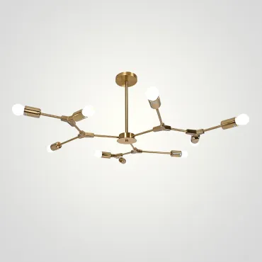 Люстра на штанге LATE D103 Gold Люстра на штанге LATE D103 Gold