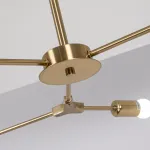 Люстра на штанге LATE D103 Gold
