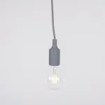 Подвесной светильник Muuto E27 Grey