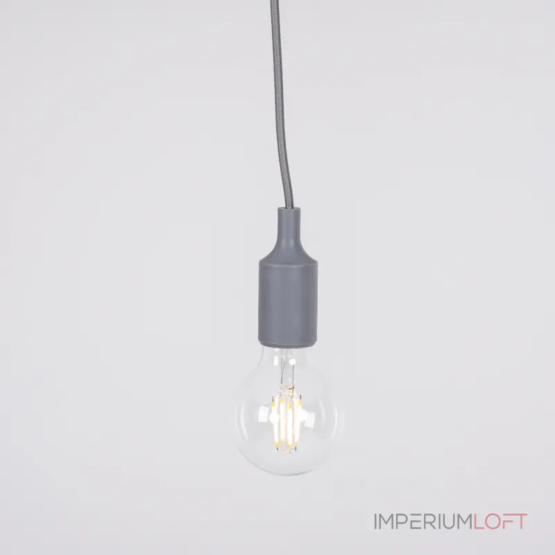 Подвесной светильник Muuto E27 Grey