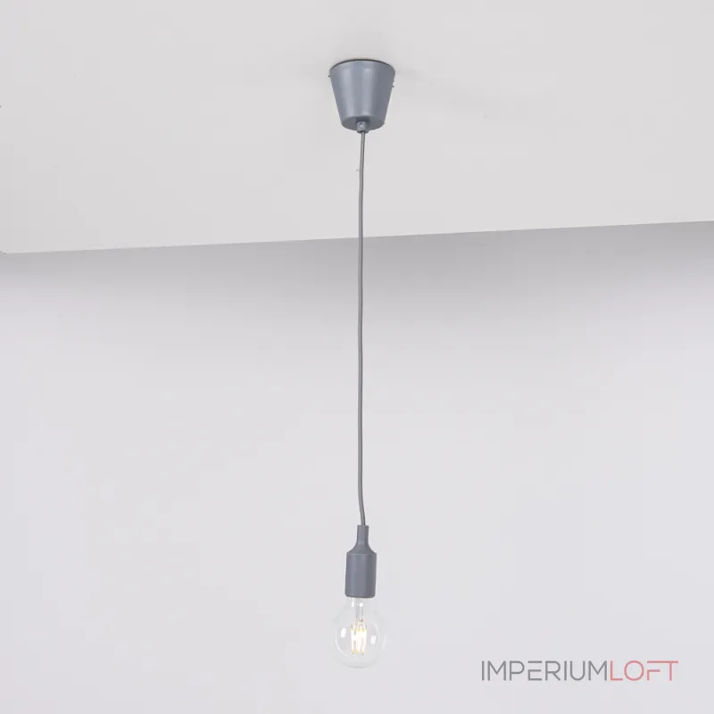Подвесной светильник Muuto E27 Grey