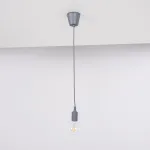 Подвесной светильник Muuto E27 Grey