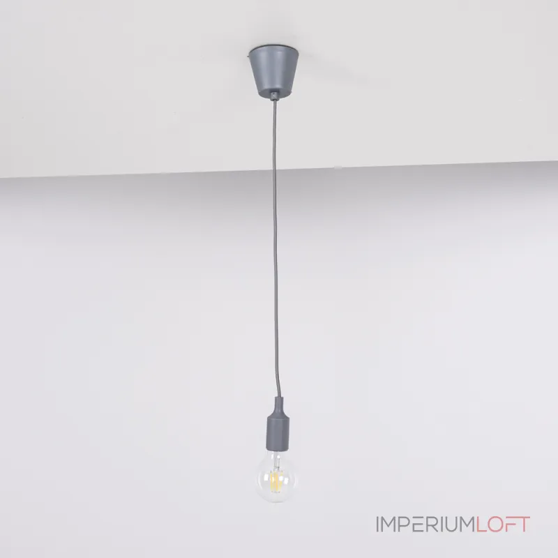 Подвесной светильник Muuto E27 Grey