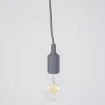 Подвесной светильник Muuto E27 Grey
