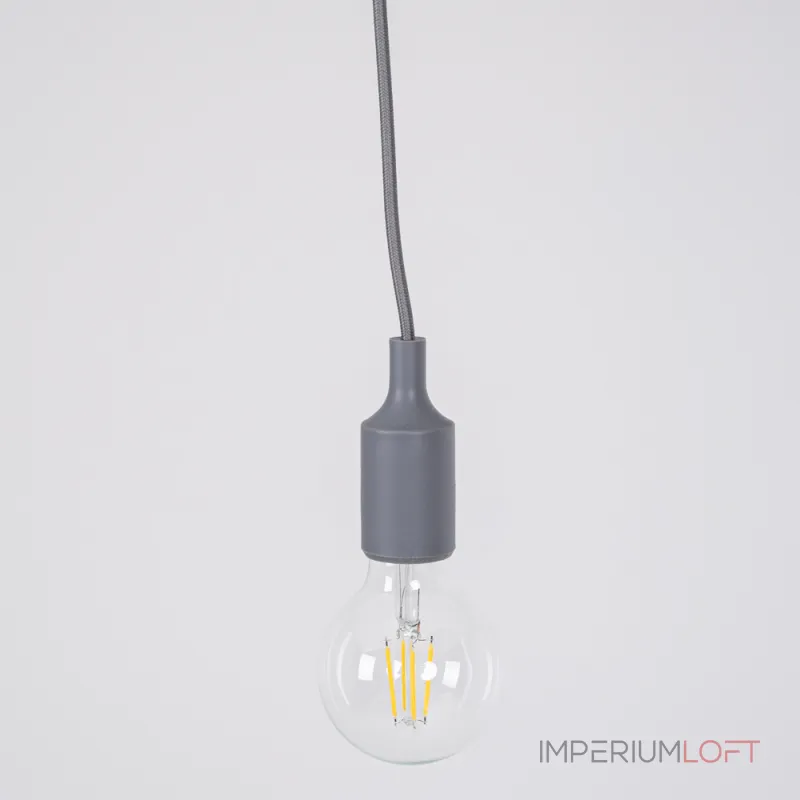Подвесной светильник Muuto E27 Grey