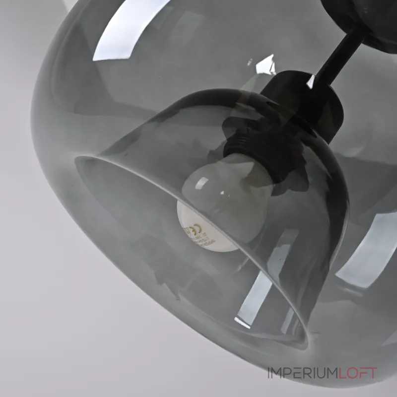 Потолочный светодтодный светильник Grey Smoki H22 от ImperiumLoft