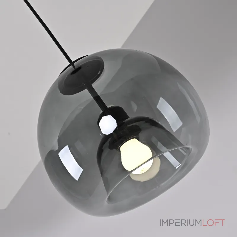 Потолочный светодтодный светильник Grey Smoki H22 от ImperiumLoft