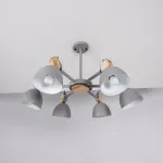 Люстра на штанге ROLLA 6 Gray