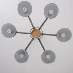Люстра на штанге ROLLA 6 Gray