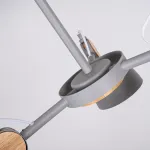 Потолочная люстр на штанге ROLLA 3 Gray от ImperiumLoft