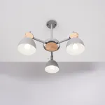 Потолочная люстр на штанге ROLLA 3 Gray от ImperiumLoft